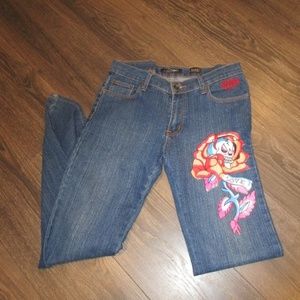Closing 2/$8  Ed Hardy Jean's 11/12 Boot Cut